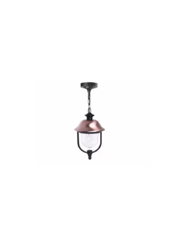 Poliplast 400476 farol cobre con conexión cadena e27 100w ip44