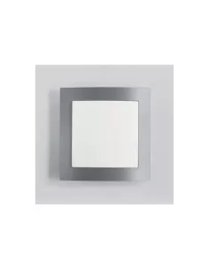 Tre ci luce 180087a 29 quadratisch 32 c-w ip44 es-m 2x18w 2g11 grau