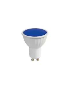 Led italia gu10ledblue7w lámpara led azul 7w gu10 230vac