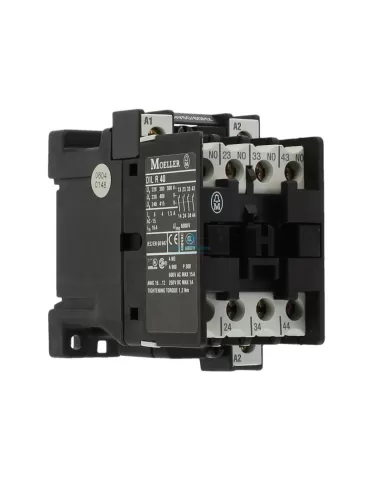 Contactor auxiliar Eaton Dilr40 (24v 50/60hz) 4na