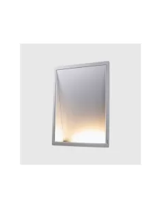 Empotrable pared lateral pequeño 234x174 r7s 100w 230v gris