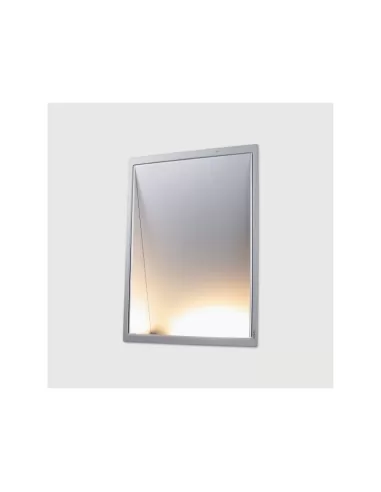 Small side recessed wall 234x174 r7s 100w 230v gray