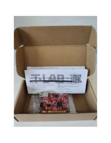 Tarjeta de servidor web T-lab lan-smart para paneles de control evo 80- evo 144