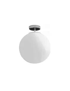 Zafferano ll4201b sphère de plafond Ø 400x470mm structure blanche uniquement