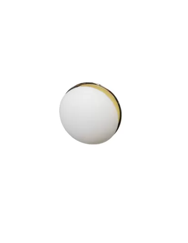 Nemo 2538 jesolo plafonnier d 26 e27 x 60w or//verre blanc