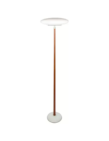 Flos a4540000 pao f lampadaire r7s 300w bois foncé verre blanc