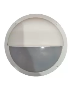 Ghidini lighting arin0930//1b ring ceiling lamp 1x7//9w g23 230v white aluminum diff policar b co