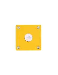 Eaton 216542 m22-ey1 1 hole built-in plate, yellow