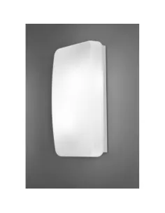 Zafferano ll3040 ai lati lumières rialto mur plafond 2x75w e27 l 20cm blanc