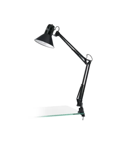 Eglo 90873 firmo arm lamp with clamp 1x40w e27 black
