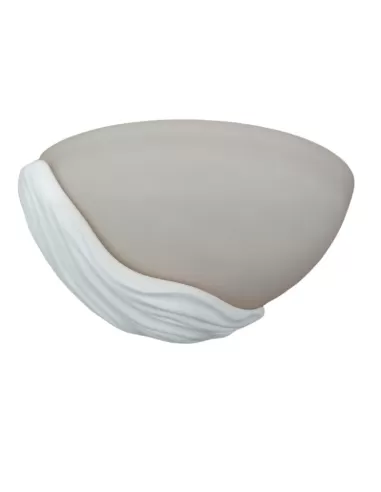 Belfiore 8117 108 appliques en plâtre et verre et 27 75w