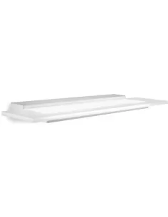 Linea light 7487 dublight led applique 27w satin plex