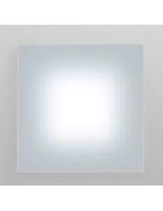 Fontana arte 4140/2 ceiling wall lamp sun led 13.5w 240x240x20 glass