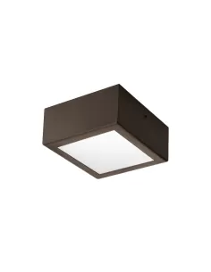 Panzeri ep4444 four brown metal ceiling light 1x33w g9 ip65