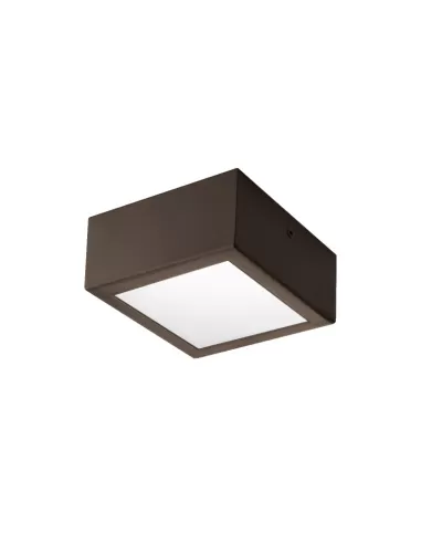 Panzeri ep4444 four brown metal ceiling light 1x33w g9 ip65