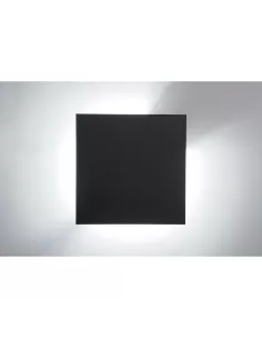 Lodes 146031 puzzle single-square pared techo led 17w 3000k negro//mate