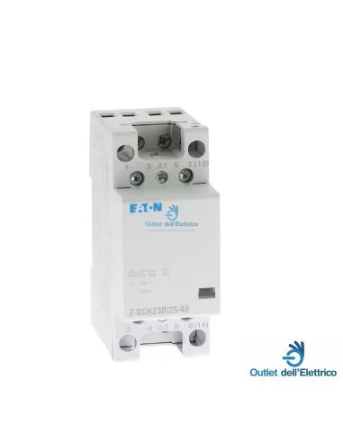 Eaton Z-sch230/25-40 contactor 230v 25a 4na 2 modules