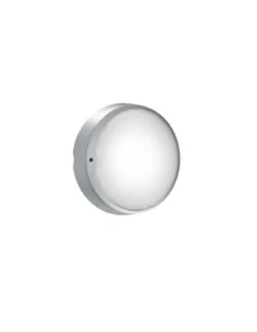 Lombardi lb8222g lampada da soffitto o da parete airy tonda 300 grigio metallizzato e27 1x100w