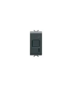 Gewiss gw12574 régulateur électronique à bouton-poussoir 1m 55-8 0va noir