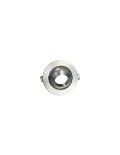 Slv 111072 Swan downlight mr16, alluminio naturale