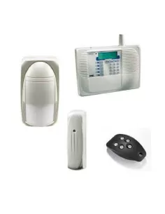 Urmet 1057//901 urmet anti-intrusion anti-theft alarm kit via radio 4pcs central remote control and passive infrared