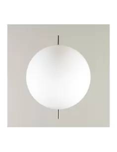 Lampada Parete Plafone Fontana Arte 4031/1Bi, Diffusore Bianco