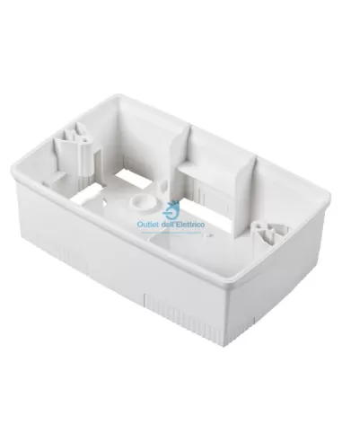 Gewiss GW16743 Wall box pl.st.it.one 3p white