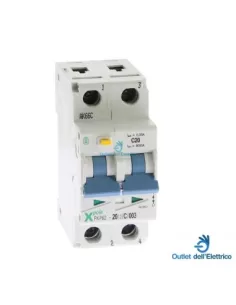 Eaton Pkp62-20/2/c/003 circuit breaker 2p 20a c0,03-ac 6ka