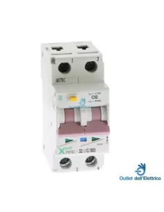 Eaton Pkp62-32/2/c/003 differential circuit breaker 2p 32a c0,03-ac 6ka