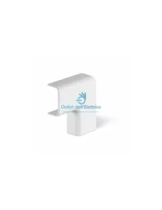 Scame Parre 876.AP6020 Flat corner 60x20 white