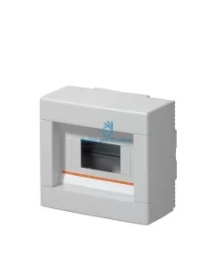 Elettrocanali EC61008 IP40 wall-mounted switchboard without port. 8 modules