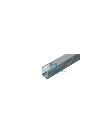 Electric channels ECA2560 Slotted channel with slats 8/12/8 dim. 25x60