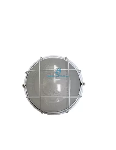 Performance in lighting 005161 Round 200 white ceiling light with grid