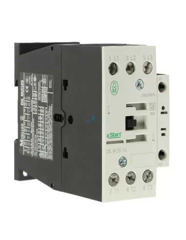 Eaton Dilm25-10 (24v 50/60hz) power contactor 11kw 1na