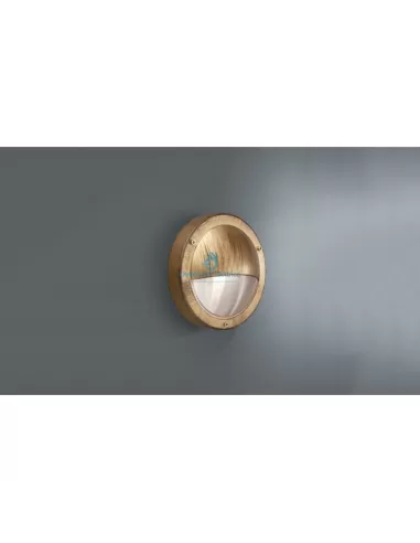 Philips 17107/04/10 Zanzibar external ceiling light brass 60w e27 230v ip44