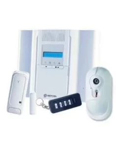 Bentel security bebw64-kv radio anti-theft kit 1 center 64 zones with accessories and video pir