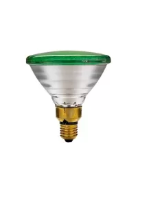 Duralamp 00852 lampadina par38 e27 80w 230v verde