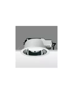 Iguzzini 3 3282 039 0 Foco redondo easy system 2x13w g24d-1 230v ip23 c//alimentador blanco//interior aluminio 3 3282 039 0