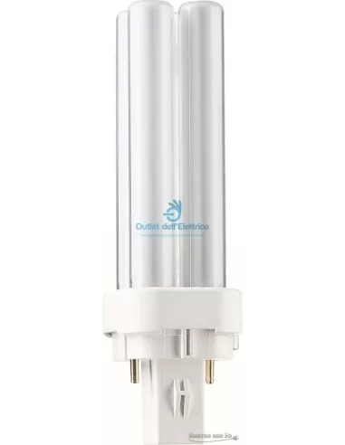 Philips MASTER PL-C 10W/827/2P 1CT lampada fluorescente G24d-1 Bianco