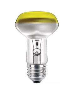 Philips 40NR63GI Reflektor-Glühlampe R63 40 W E27 gelb