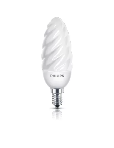 Philips ambtort8 bougie eco twister 8w ww e14