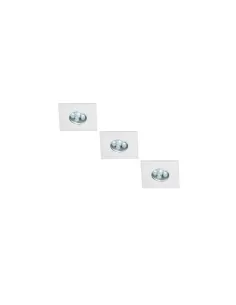 Philips 590281710 Monticello led 3 cubes en acier alimentation 3x6w