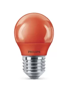 Philips ledolirosnb1 ampoule décolée 1w e14 230-240v rouge olive