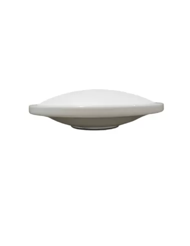 Vistosi plstyle40bc satin white glass ceiling light 1x100w e27