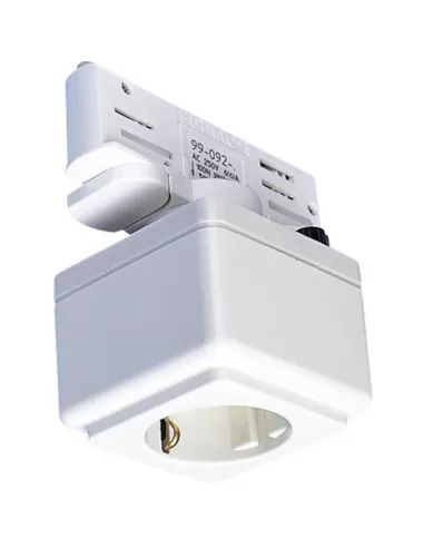 Slv 145701 Eutrac track socket white