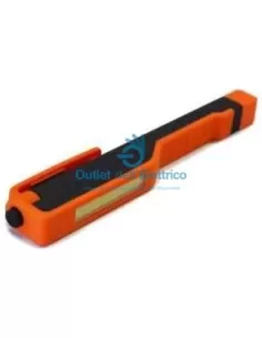 Cfg el010 torcia work clip light led alta luminosita' arancione