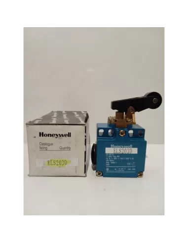 Honeywell els203d lever limit switch with roller 6a 500v no nc ip66 ul
