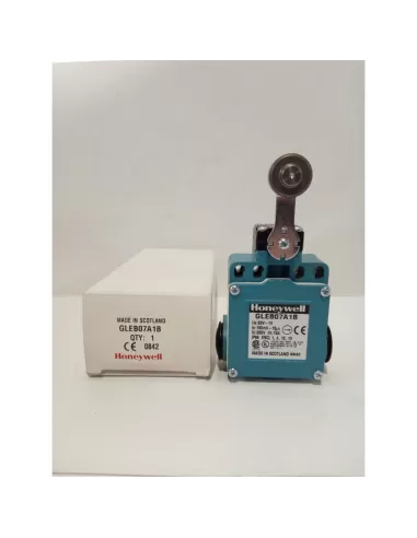 Honeywell gleb07a1b adjustable rotary lever limit switch 10a 300v no//nc ip66 pg13,5 ul