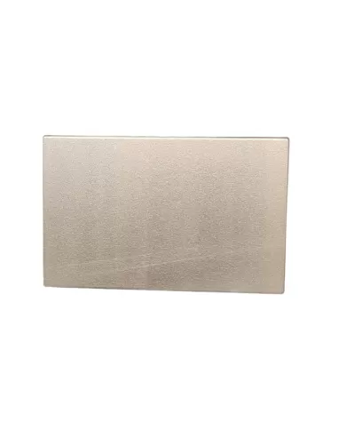 Vimar 08660 Plaque vierge pour série 503 8000 en aluminium avec bouton-pression doré