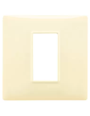 Vimar 14641.04 Platte 1 Module Creme Vimar Plana Serie